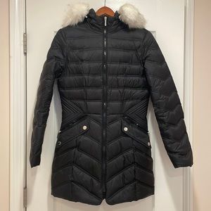 Laundry by Shelli Segal hooded puffer coat